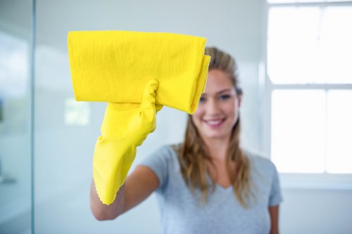 Professional home cleaning for kitchens and living spaces in Hollandpark