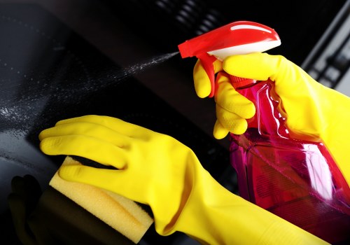 Professional stain cleaning in a Hollandpark office setting
